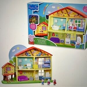 Peppa Pig Playtime to Bedtime House Toy – Light & Sounds, Preschool Kids 3+